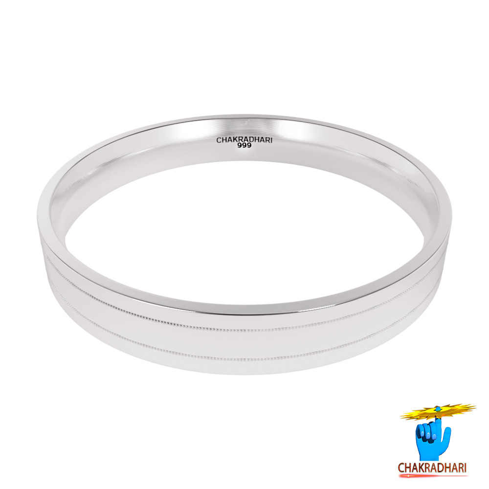 999 Silver Ramniya Bangle 90 Grams -