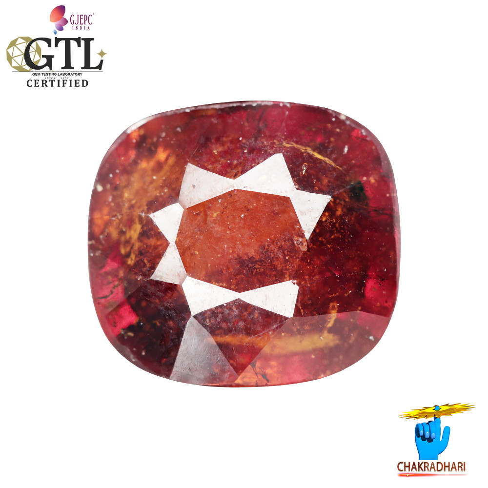 1251 Carat Garnet Gemstone With Ring Or Pendant   