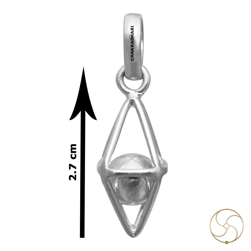 996 Silver Ball Pendant 8gm -  