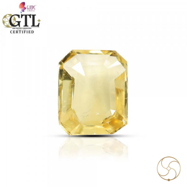 Image of 2.10 Carat Natural Heliodor Gemstone With Silver Ring And Pendant-पीलापन्ना रत्न