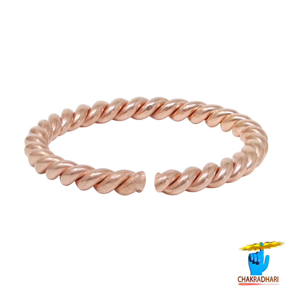 999 Nepaliya Copper Tensor 45 Bangle for Men  Women -    45      