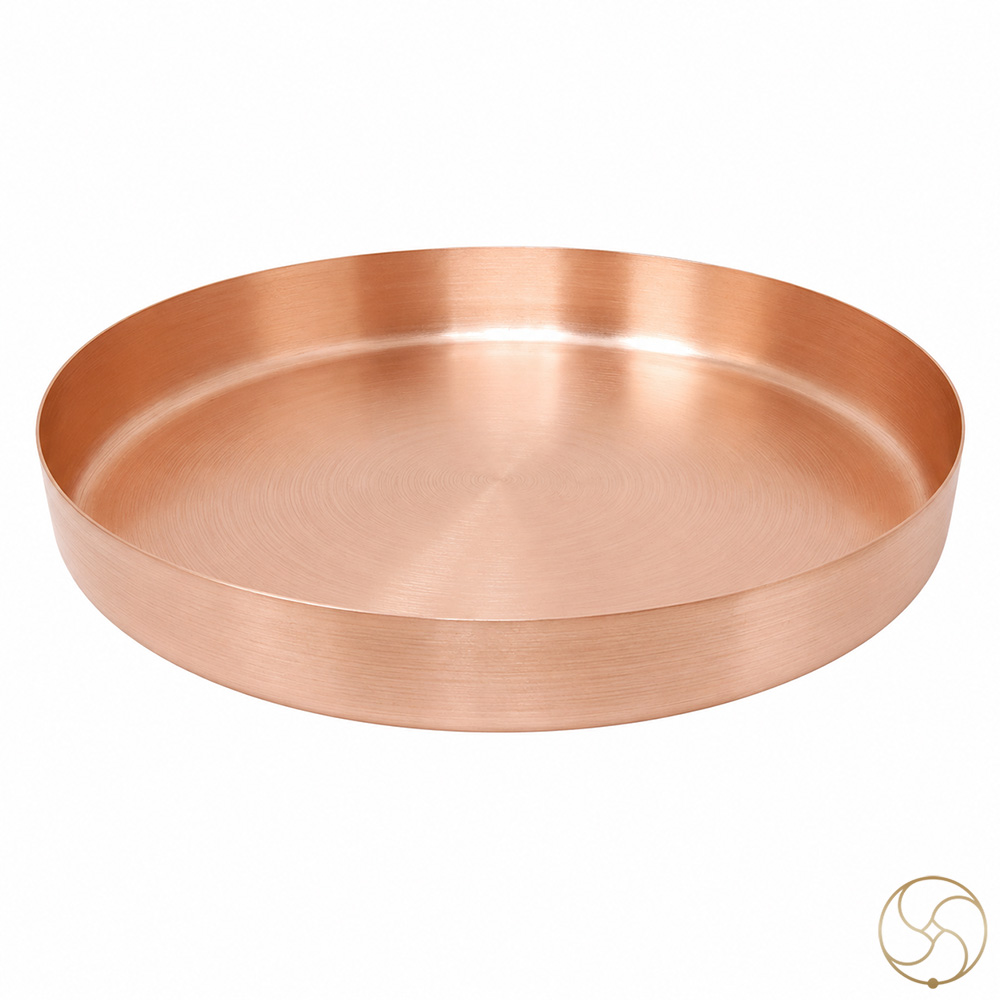 999 Nepaliya Copper Shata Dhauth Ghrita Thali
