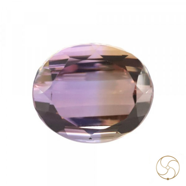 Image of 10.25 Carats Ametrine Gemstone Stone with Silver Ring or Pendant - रत्न सुनकटैला