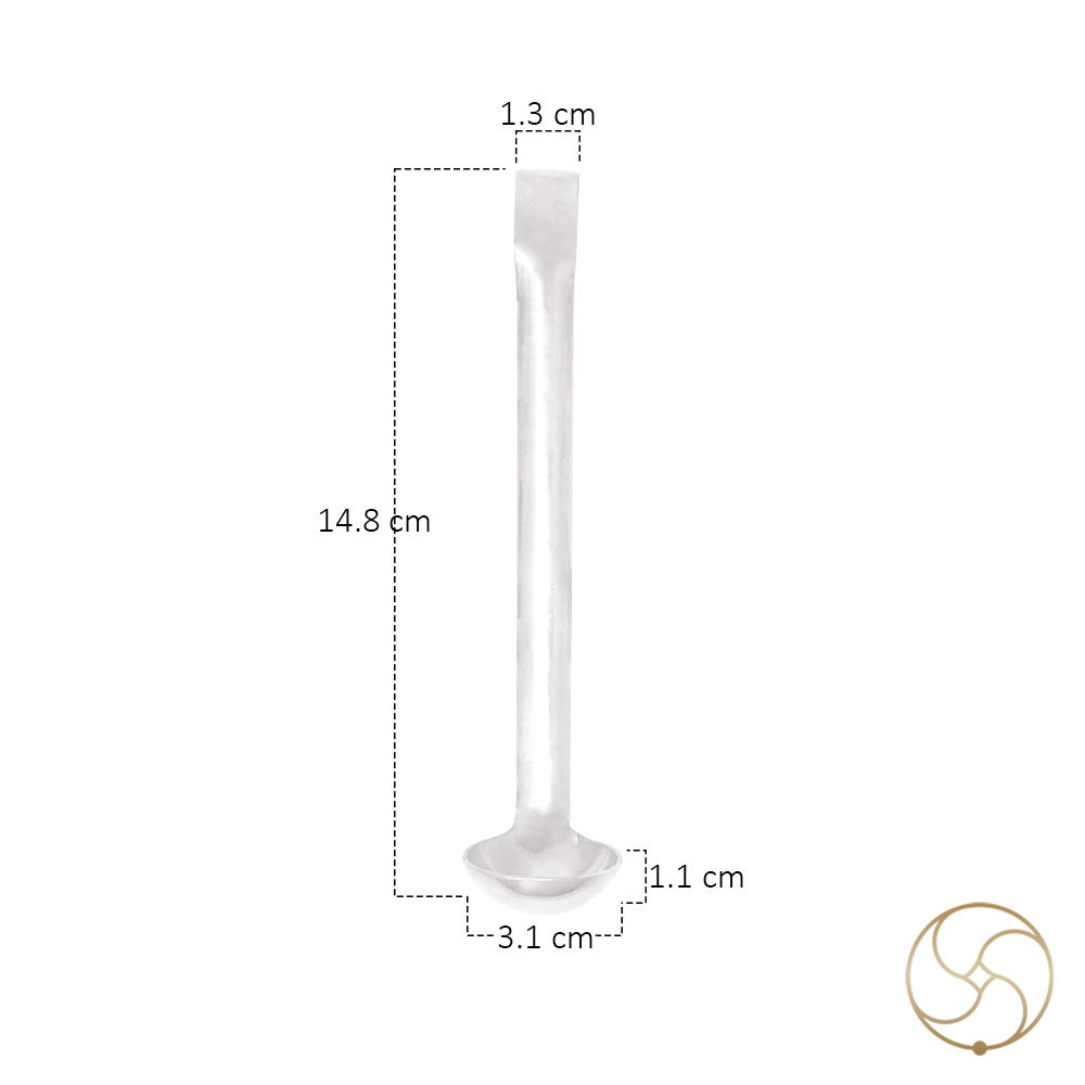 999 Silver Ghee Spoon 3386 Grams -   