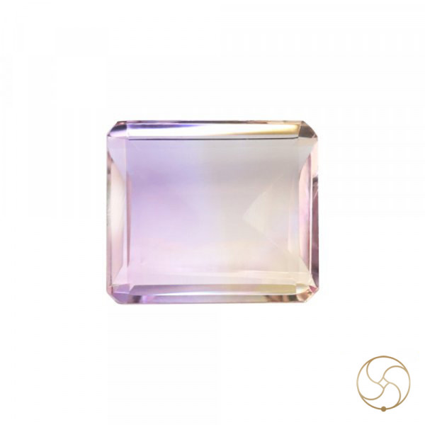 Image of 8.30 Carats Ametrine Gemstone Stone With Silver Ring Or Pendant - रत्न सुनकटैला