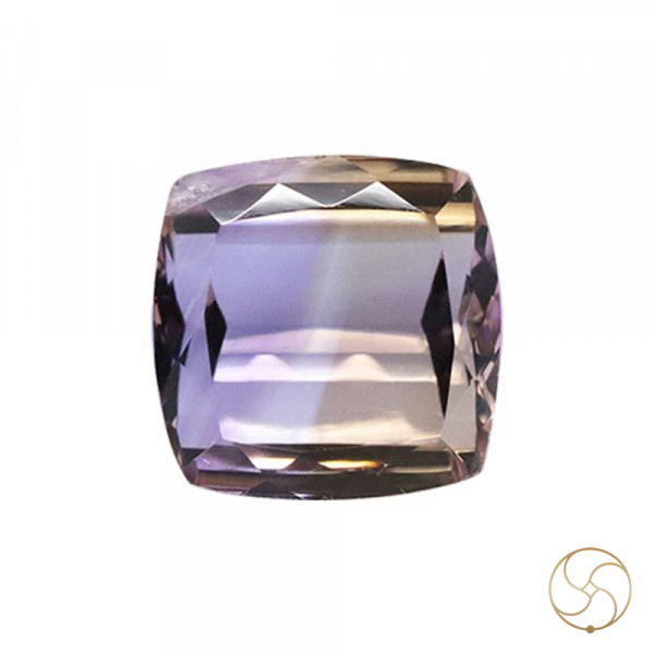 Image of 8.20 Carats Ametrine Gemstone Stone With Silver Ring Or Pendant - रत्न सुनकटैला