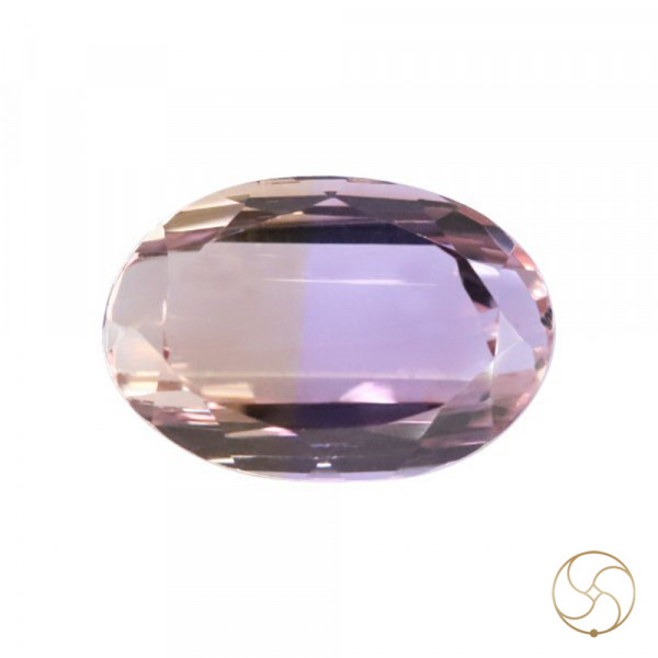 Image of 7.60 Carats Ametrine Gemstone Stone With Silver Ring Or Pendant - रत्न सुनकटैला