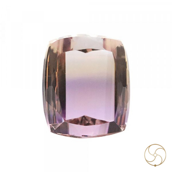 Image of 7.25 Carats Ametrine Gemstone Stone With Silver Ring Or Pendant - रत्न सुनकटैला