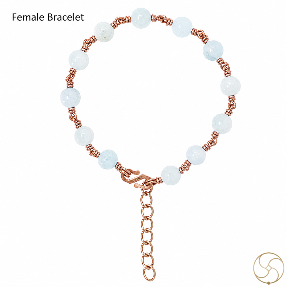 Nepaliya Copper Aquamarine Bracelet