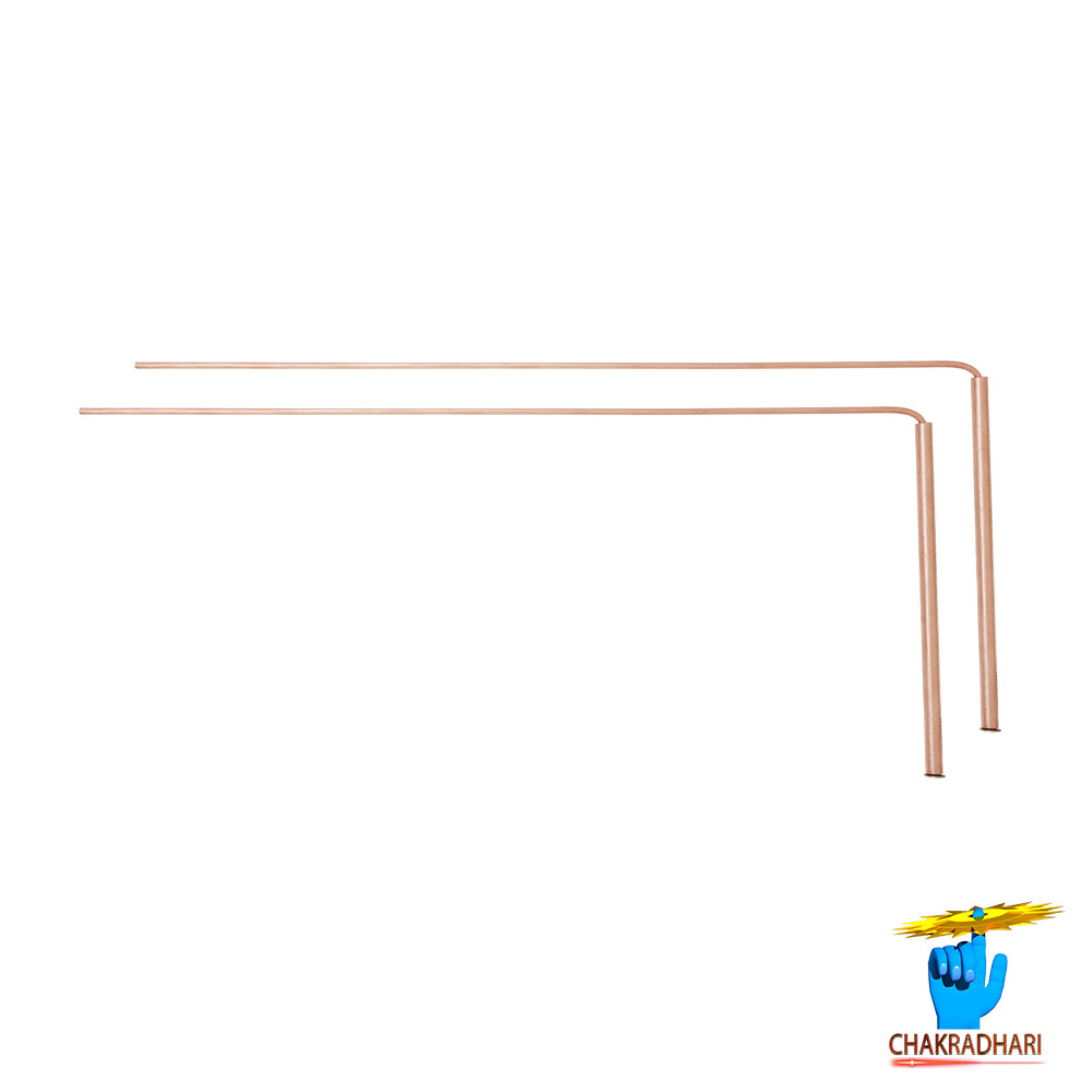 999 Pure Nepaliya Copper Dowsing L Rods - 999