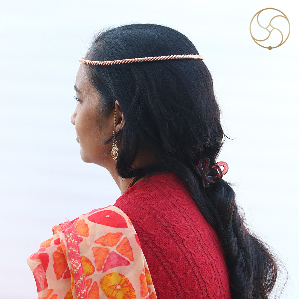 999 Pure Nepaliya Copper Tensor Head Band