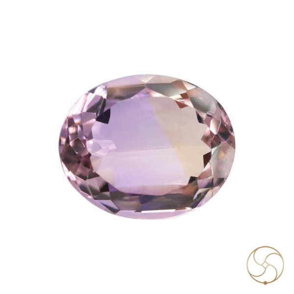 Image of 4 Carats Ametrine Gemstone Stone With Silver Ring Or Pendant - रत्न सुनकटैला