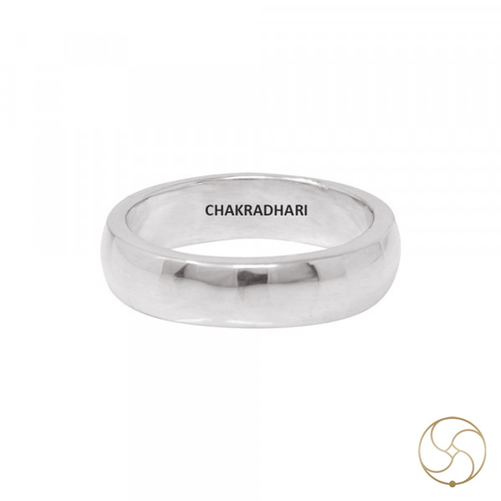 999 Silver Jointed Ring - 7gm