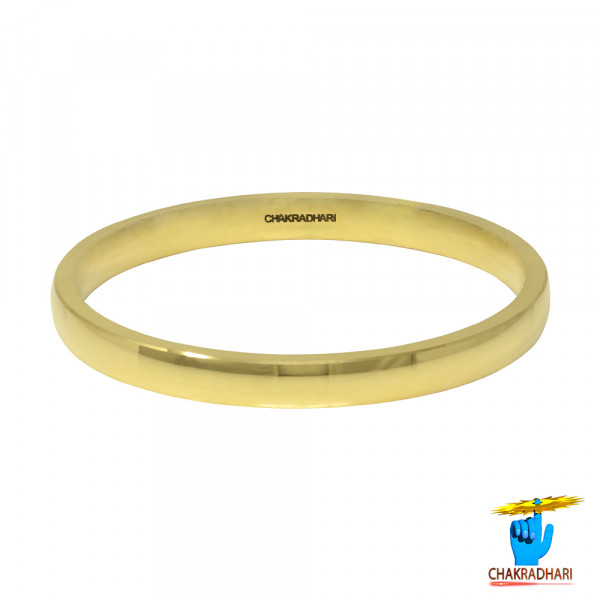 Image of Ritika Brass Chandrasundri Bangle For Ladies And Gents -  रितिका पीतल  चंद्र्सुन्दरी कड़ा  पुरुष और महिलाओं  हेतु (35gm)