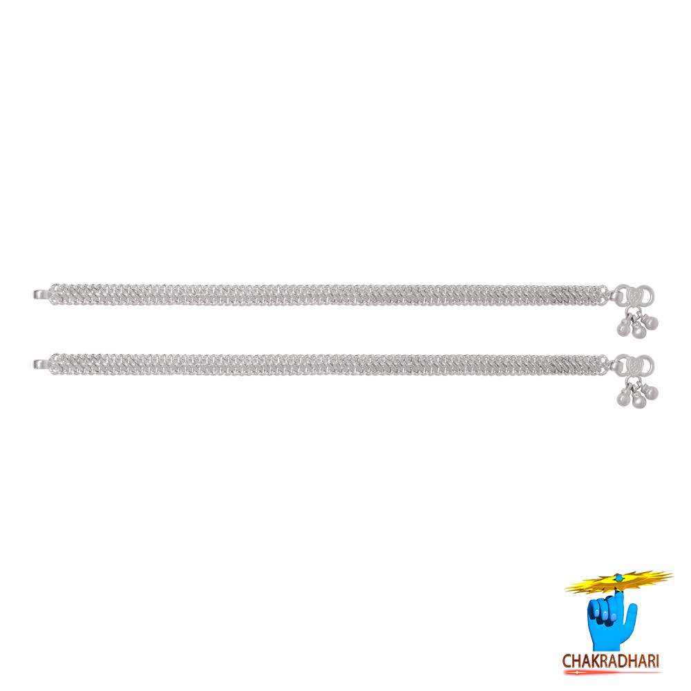 996 Silver Attha payal -