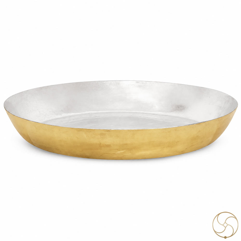 Ritika Brass Big Paraat With Ranga Coating