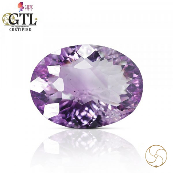 Image of 15.65 Carats Amethyst Katela (Jamuniya) Stone With Silver Ring Or Pendant  - कटेला रत्न (जामुनिया )