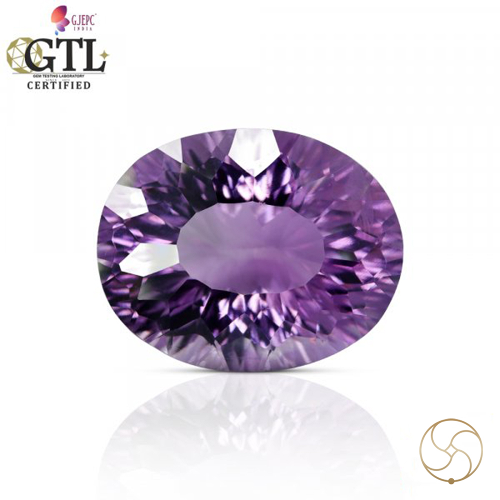 1663 Carats Amethyst Katela Jamuniya Stone With Silver Ring Or Pendant -