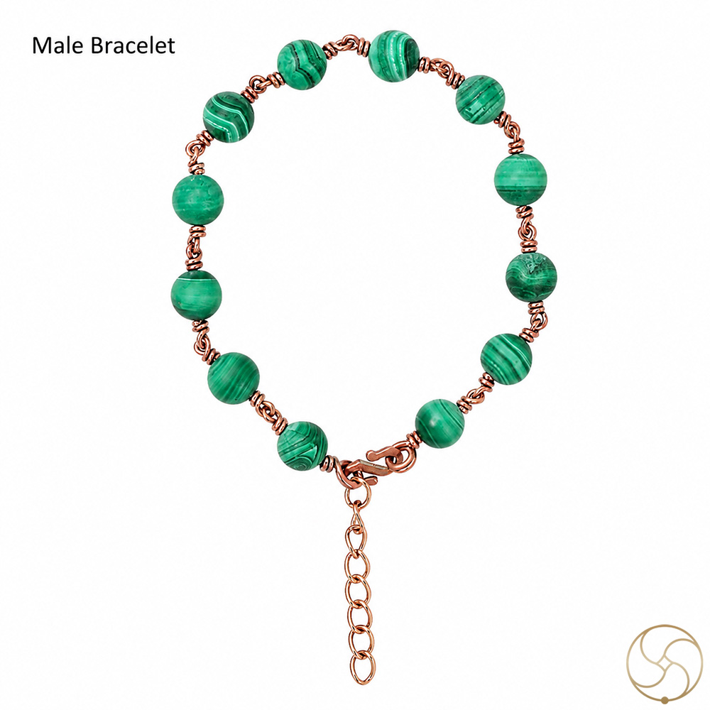 Nepaliya Copper Malachite Bracelet