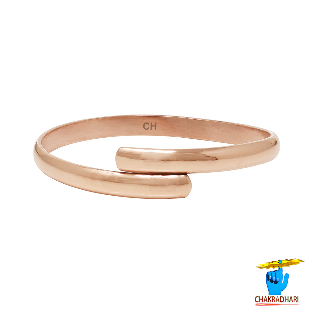 999 Nepaliya Copper Sadhana Leg Bangle - 65gm