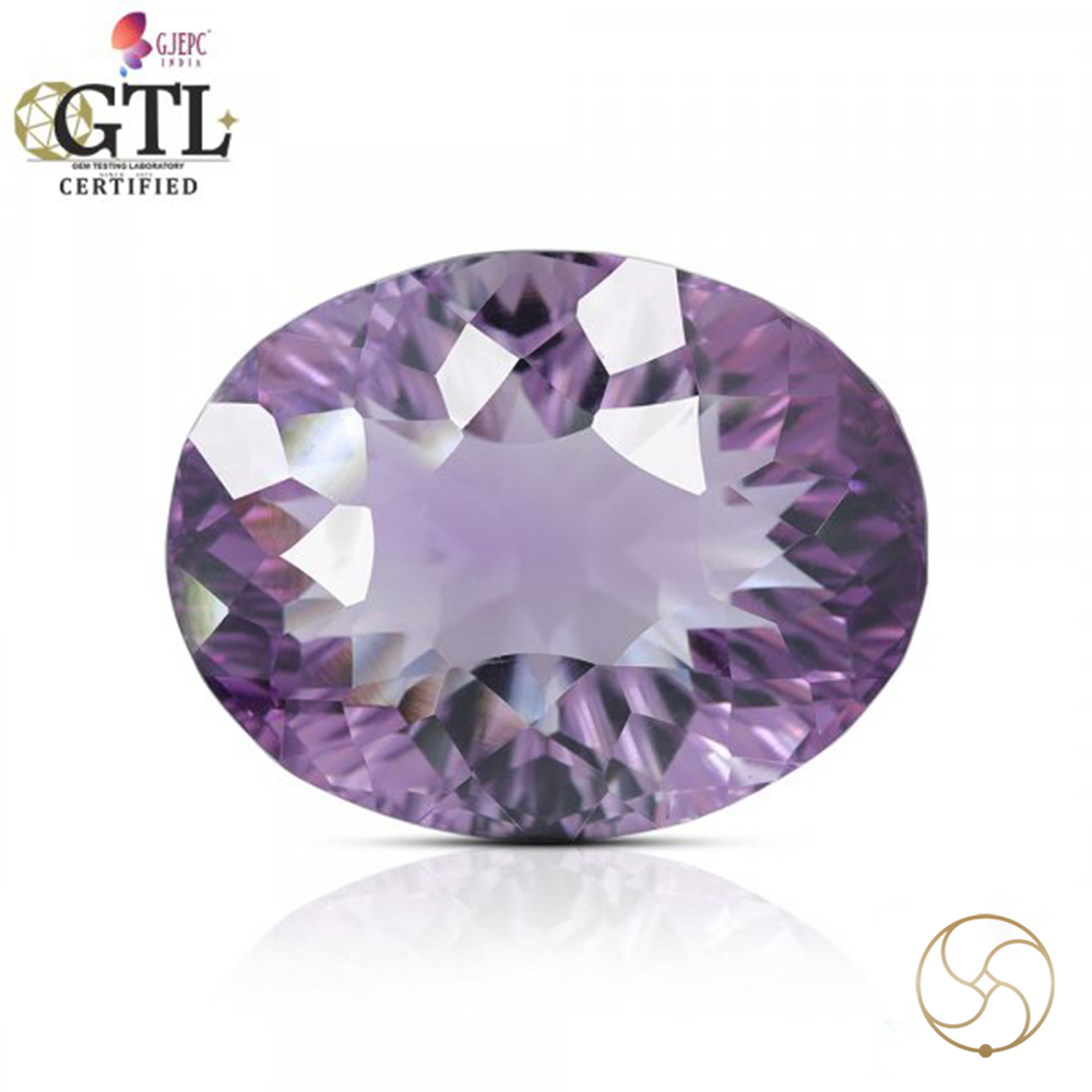 2937 Carats Amethyst Katela Jamuniya Stone With Silver Ring Or Pendant  -    