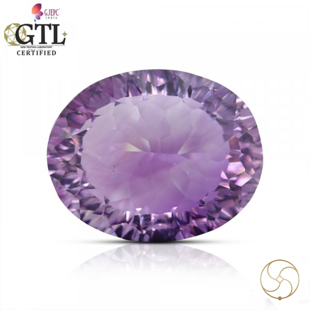 2820 Carats Amethyst Katela Jamuniya Stone With Silver Ring Or Pendant -