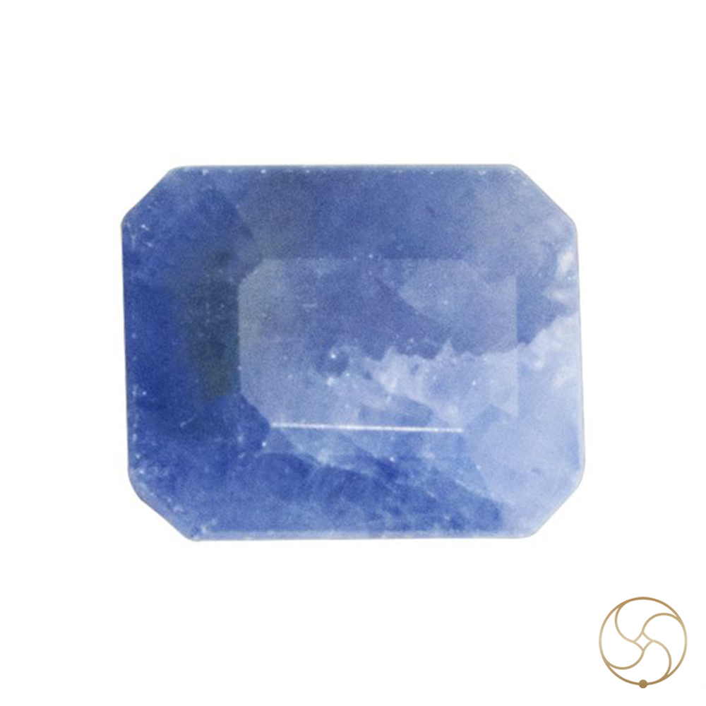 06 Carats Blue Sapphire With Ring Or Pendant -  