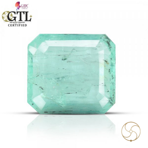 Image of 11.48 Carats Emerald Gemstone With Ring Or Pendant – पन्ना रत्न