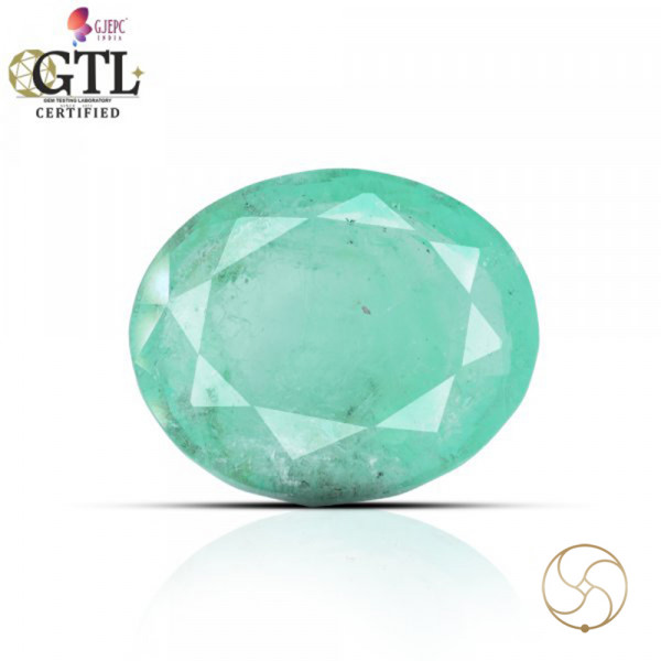 Image of 18.55 Carats Emerald Gemstone With Ring Or Pendant – पन्ना रत्न