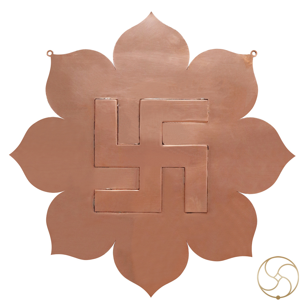 999 Pure Nepaliya Copper Swastik