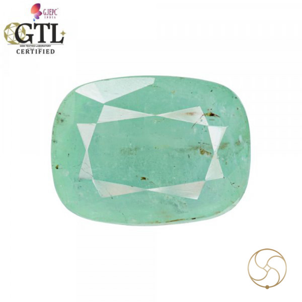 Image of 13.82 Carats Emerald Gemstone With Ring Or Pendant – पन्ना रत्न
