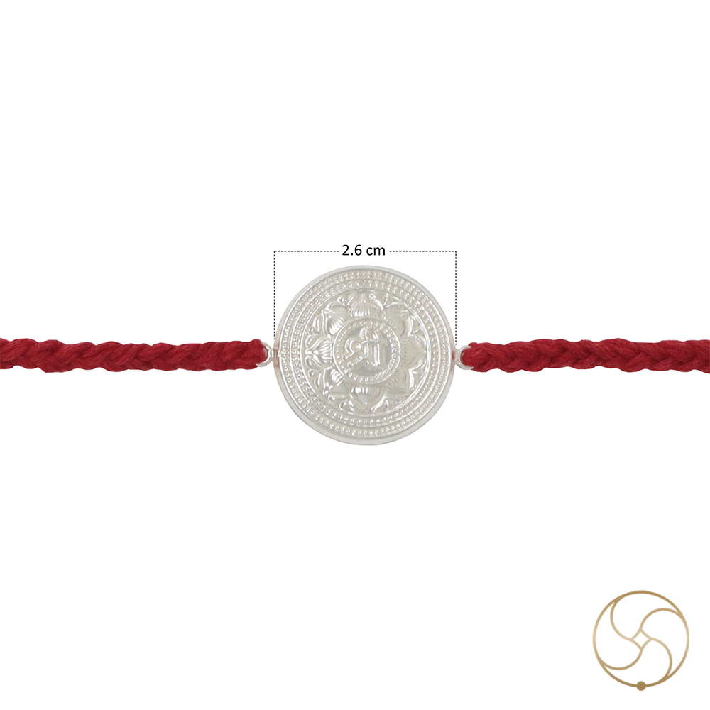 999 Silver Shree Rakhi  -    