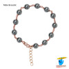 Pure Copper Hematite Ore Bracelet For Male And Female - शुद्ध तांबा इस्पात अयस्क वलय स्त्री पुरुष हेतु