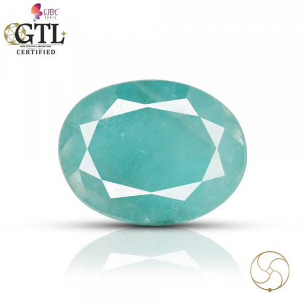Image of 08.78 Carats Emerald Gemstone With Ring Or Pendant – पन्ना रत्न