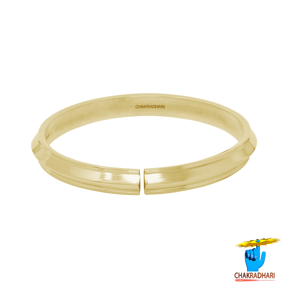 Ritika Brass Sikh Bangle -     
