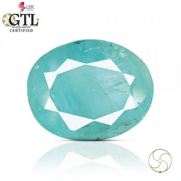 Image of 09.86 Carats Emerald Gemstone With Ring Or Pendant – पन्ना रत्न