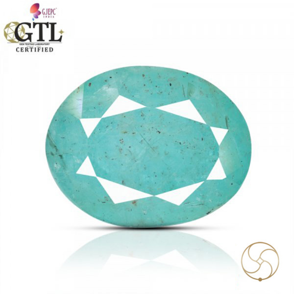Image of 05.47 Carats Emerald Gemstone With Ring Or Pendant – पन्ना रत्न