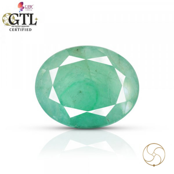 Image of 12.42 Carats Emerald Gemstone With Ring Or Pendant – पन्ना रत्न