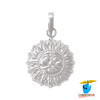 99.6% Silver Sun God Pendant - चाँदी सूर्य देव लॉकेट