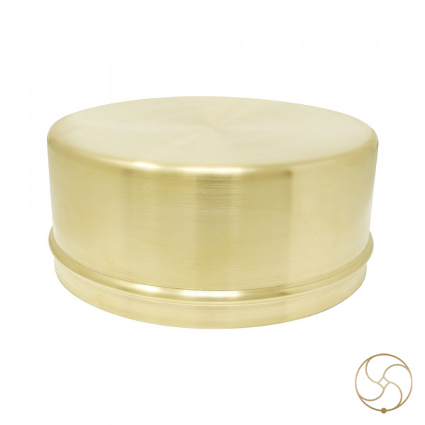 Image of Pure Ritika Brass Spice Storage Box - शुद्ध रितिका पीतल मसाला दानी