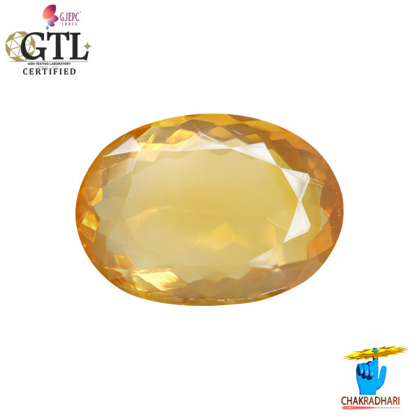 Image of 13.48 Carat Fire Opal Gemstone With Silver Ring And Pendant - ओपल अग्नि मणि