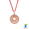 99.9% Nepaliya Copper Tensor Torus Cubit Pendant - नेपालिया तांबा ऊर्जा-प्रवाह कुंडलिनी लटकन