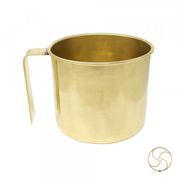 Image of 99.9% Ritika Brass Mug - रितिका पीतल मग (315gm)