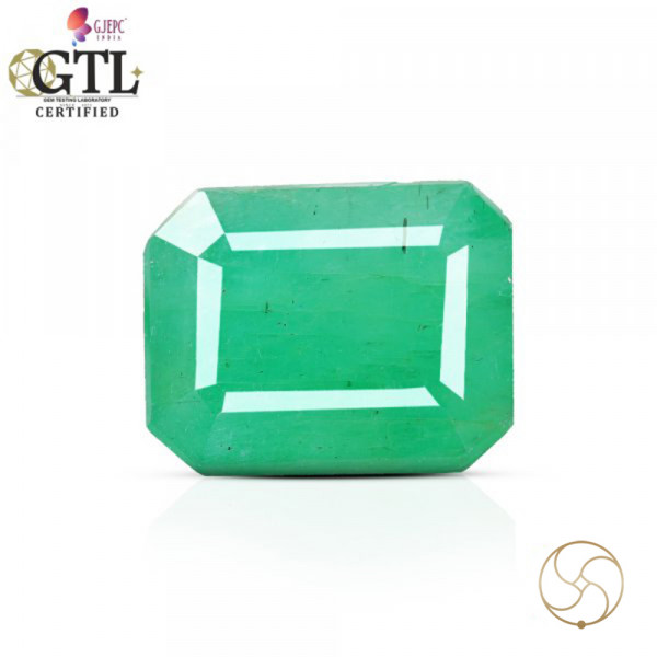 Image of 03.59 Carats Emerald Gemstone With Ring Or Pendant – पन्ना रत्न