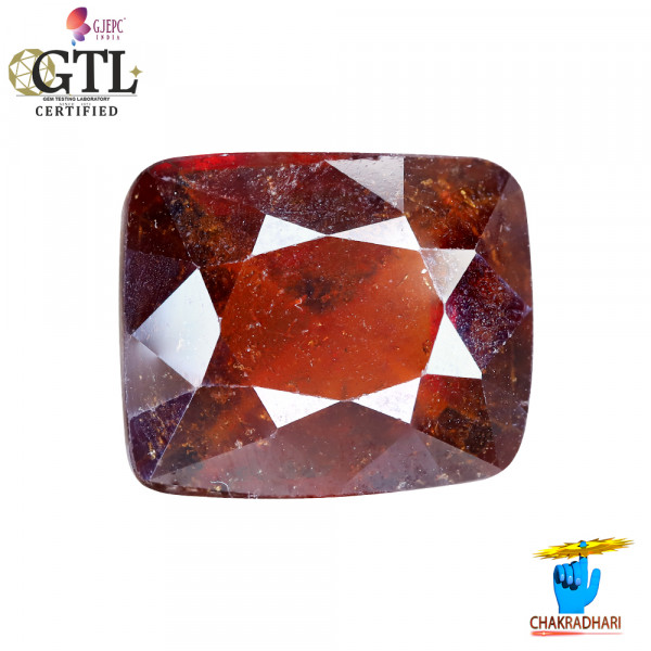 Image of 15.16 Carat Garnet Gemstone With Ring Or Pendant – गोमेद रत्न