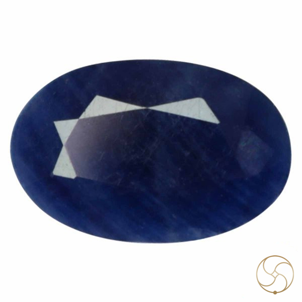 0950 Carats Blue Sapphire Gemstone With Ring Or Pendant  -  