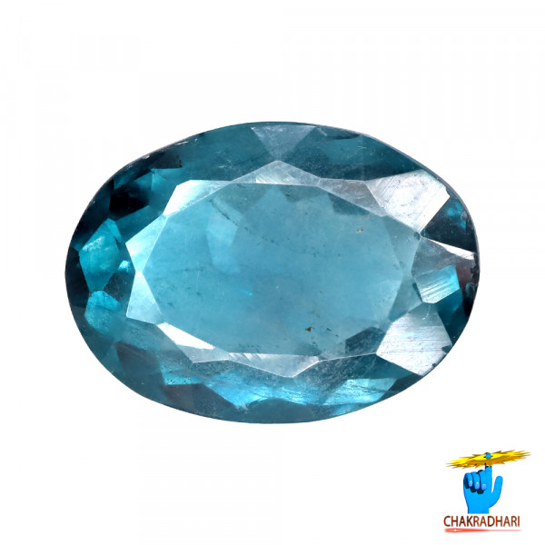 Image of 12.0 Carat Natural Fluorite Gemstone With Ring Or Pendant