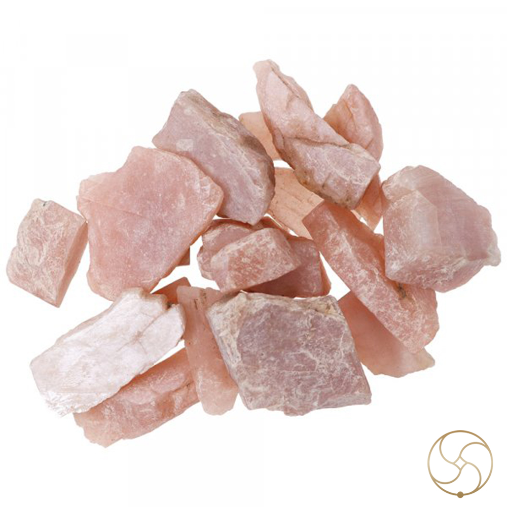 Peach Moonstone Rock 100gm -     100gm