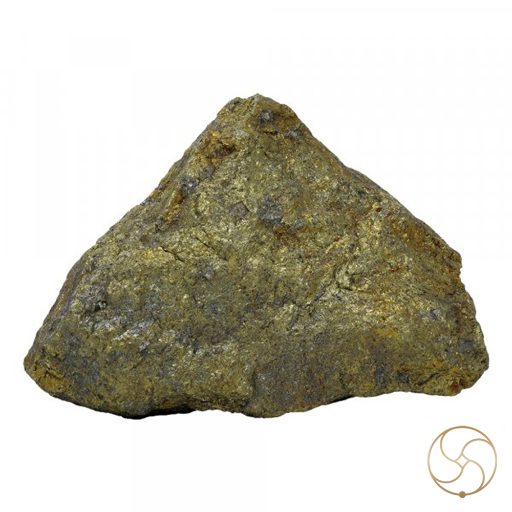 2040gm Ayurvedic Golden Pyrite Rock -    