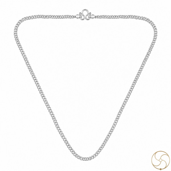 Image of 99.6% Silver Press Chain